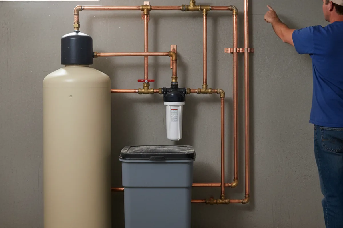 Whole-house water treatment system installed in Sherrills Ford
